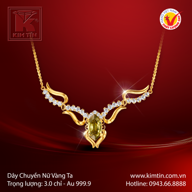 Dây chuyền Nữ Vàng ta