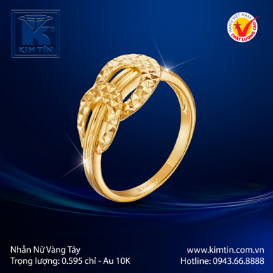 Nhẫn nữ Vàng tây Cao cấp 