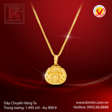 Dây chuyền Vàng 24K Cao cấp
