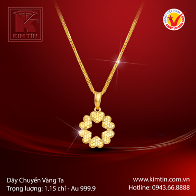 Dây chuyền Vàng 24K Cao cấp