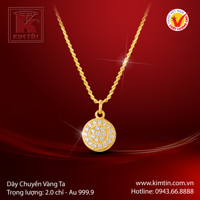 Dây chuyền Vàng 24K Cao cấp 