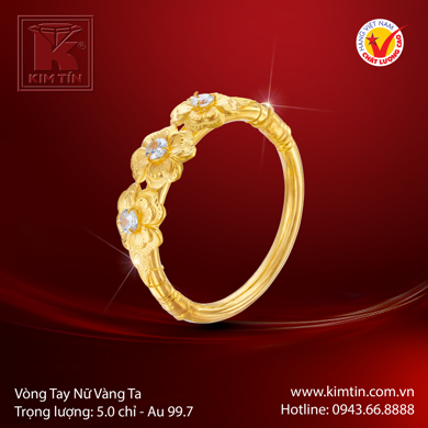 Vòng tay Nữ Vàng 24K