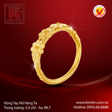 Vòng tay Nữ Vàng 24K 