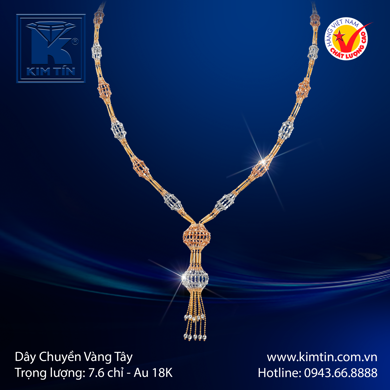 Dây Chuyền Vàng Tây