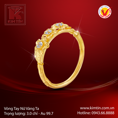 Vòng tay Nữ Vàng ta 