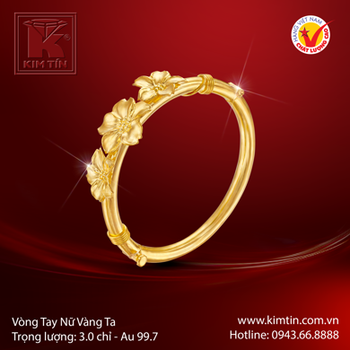 Vòng tay Nữ Vàng ta