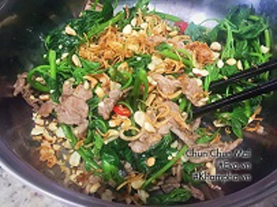 Cách làm nộm thịt bò ngon