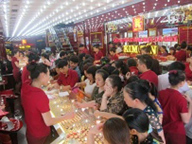 Thông tin thị trường vàng sáng 13.9.2017: Giá vàng trong nước hạ nhiệt