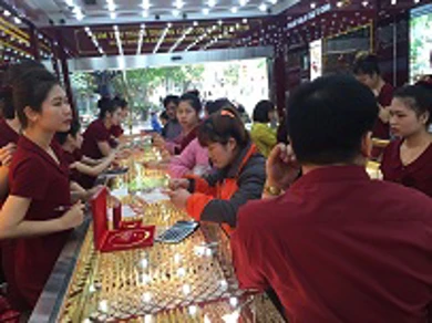 Thông tin thị trường vàng sáng 27.2.2018: Giá vàng trong nước giảm nhẹ
