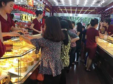 Thông tin thị trường vàng sáng 4.7.2019: Vàng trong nước xuống nhẹ