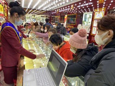 Bản tin thị trường vàng sáng 30/1/2023: Giá vàng dịp Thần tài tăng mạnh