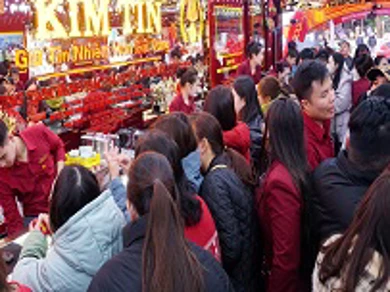 Bản tin thị trường vàng sáng 14/2/2025: Giá vàng lại tăng mạnh