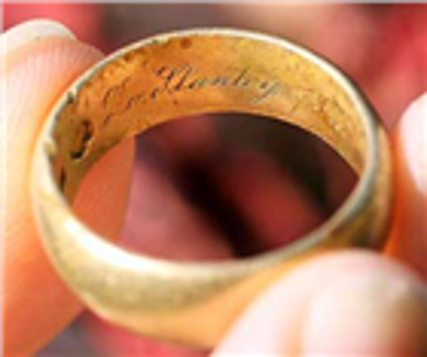 Chiếc nhẫn 90 năm từ biển sâu trở về