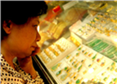 Giá vàng lại leo dốc