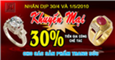 Chương trình khuyến mãi đặc biệt nhân dịp 30/04 – 01/05