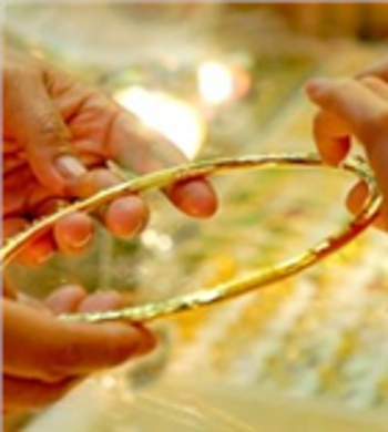 Thị trường vàng ngày 12/12/2013: Giá vàng tăng nhẹ