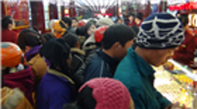 Thông tin thị trường vàng ngày 10.02.2015: Vàng tương đối lặng sóng