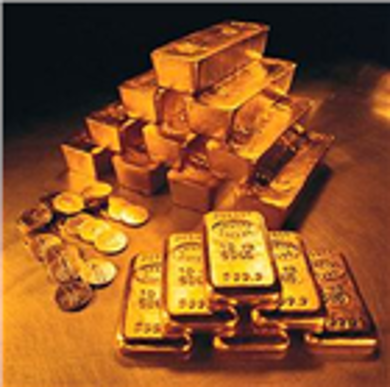 Vàng bật mạnh trở lại, USD lao dốc