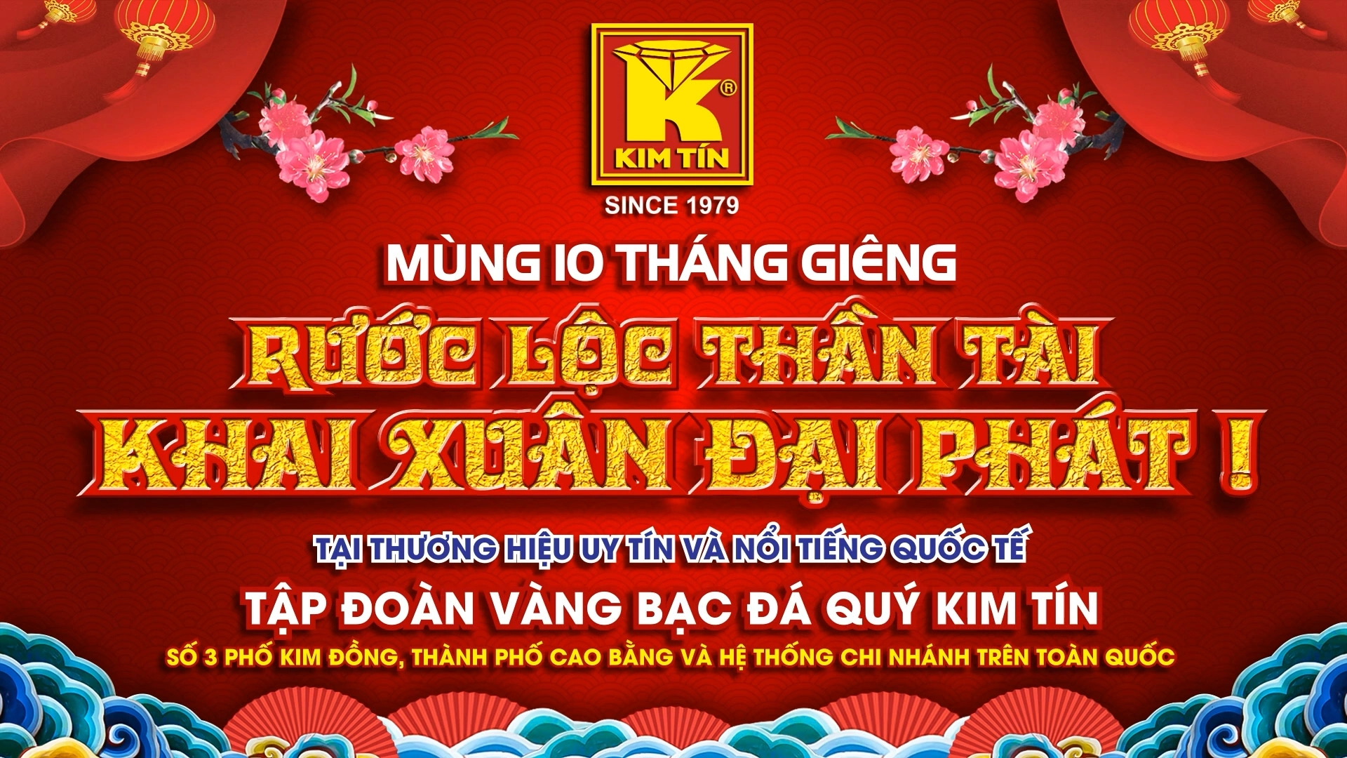 KIM TÍN - THÔNG BÁO RƯỚC LỘC THẦN TÀI