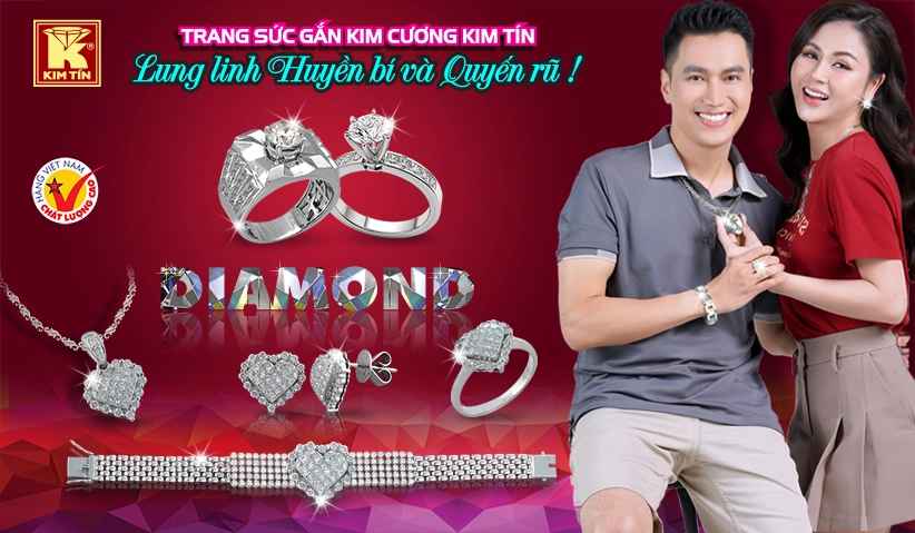 Trang Sức Gắn Kim Cương - Lung linh Huyền bí và Quyến rũ