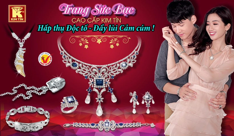 Trang Sức Bạc CAO CẤP KIM TÍN  Hấp thụ Độc tố - Đẩy lùi Cảm cúm !
